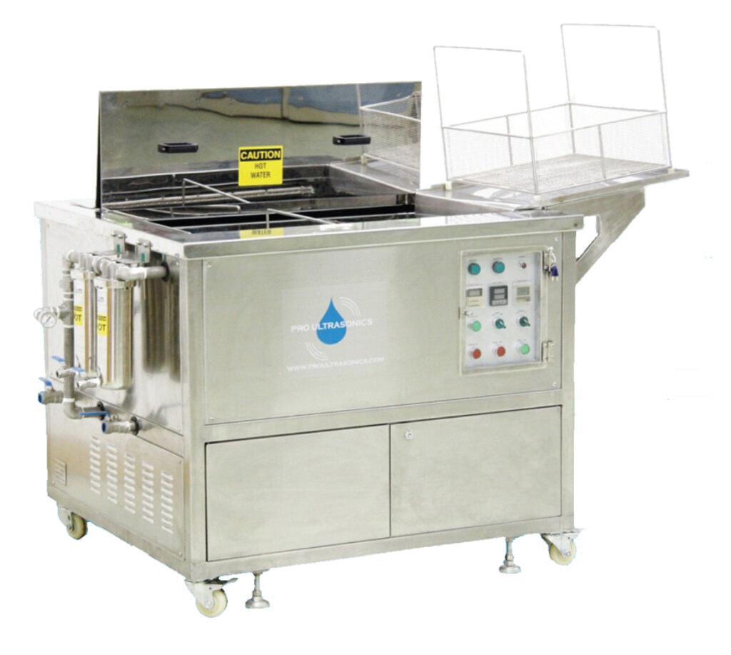 Pro 3624-2 industrial ultrasonic cleaner for large automotive and industrial parts