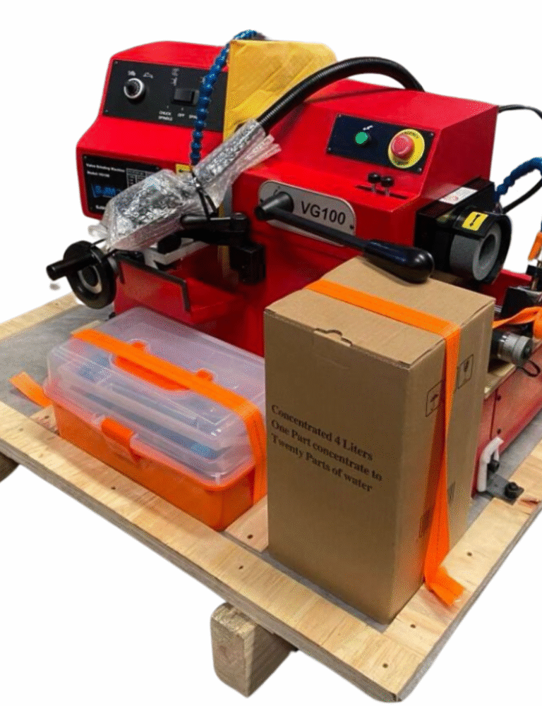 New VG100 valve refacer for engine valve grinding and resurfacing